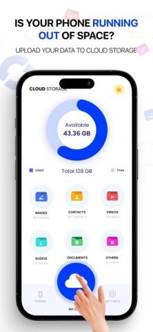 Cloud Storage: Cloud Drive App для iOS — скриншот 2