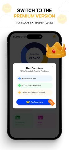 Cloud Storage: Cloud Drive App для iOS — скриншот 5