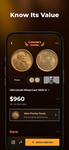 CoinSnap — Coin Identifier для Android — скриншот 3