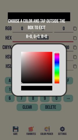 Color Converter для Android — скриншот 4