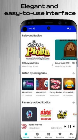 Comedy Radio — Funny Radio для Android — скриншот 3