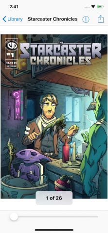 Comic Book Viewer для iOS — скриншот 2