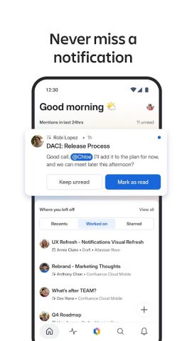 Confluence Cloud для Android — скриншот 2