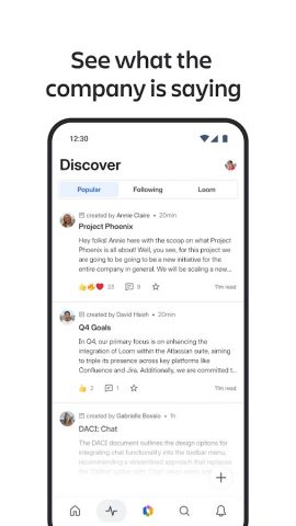 Confluence Cloud для Android — скриншот 3