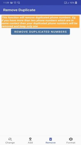 Contacts Prefix Fixer для Android — скриншот 3