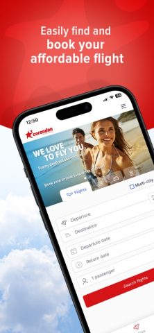Corendon Airlines Book Flight для iOS — скриншот 1