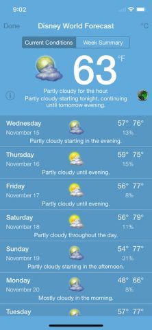 Countdown for Disney для iOS — скриншот 5