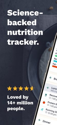 Cronometer: Calorie Counter для iOS — скриншот 1
