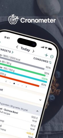 Cronometer: Calorie Counter для iOS — скриншот 2