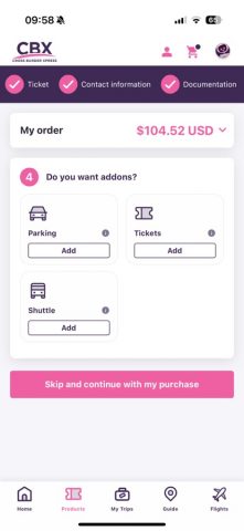Cross Border Xpress для iOS — скриншот 2