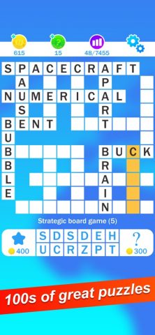 Crossword — by puzzling.com для iOS — скриншот 1