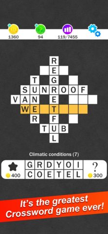 Crossword — by puzzling.com для iOS — скриншот 5