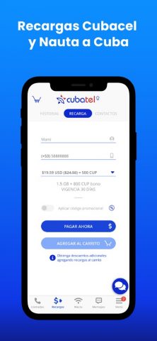 Cubatel для iOS — скриншот 2