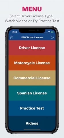 DMV Driver License Permit Test для iOS — скриншот 4