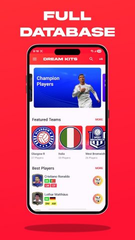 DREAM KITS 2026 для Android — скриншот 5