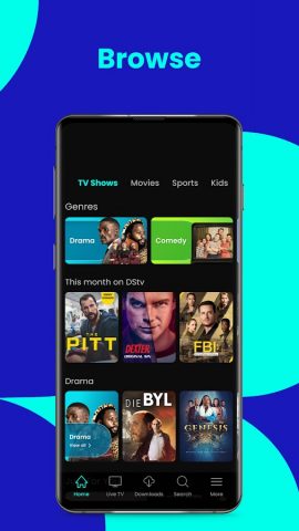 DStv Stream для Android — скриншот 3