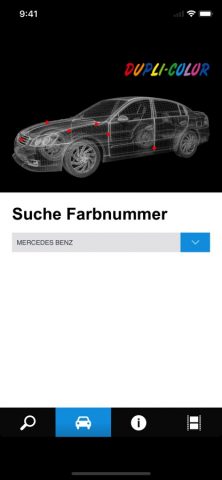 DUPLI-COLOR Farbsuchprogramm для iOS — скриншот 3
