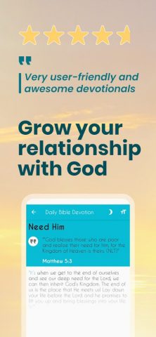 Daily Bible Devotion & Prayer для Android — скриншот 1