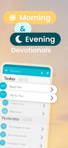 Daily Bible Devotion & Prayer для Android — скриншот 2