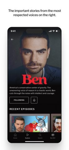 DailyWire+ для iOS — скриншот 3