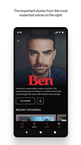 DailyWire+ для Android — скриншот 3