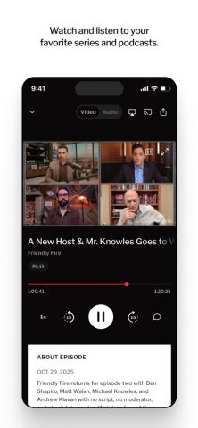 DailyWire+ для iOS — скриншот 4