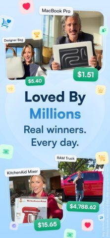 DealDash — Bid & Save Auctions для iOS — скриншот 2