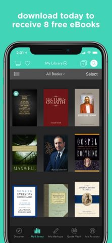 Deseret Bookshelf LDS Books для iOS — скриншот 2