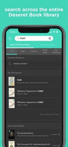 Deseret Bookshelf LDS Books для iOS — скриншот 4