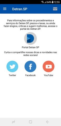 Detran.SP для Android — скриншот 4