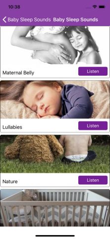 Детская сон для iOS — скриншот 2