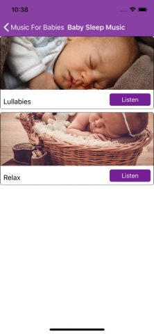 Детская сон для iOS — скриншот 4