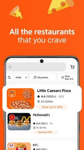 DiDi Food: Express Delivery для Android — скриншот 2