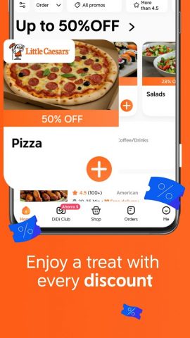 DiDi Food: Express Delivery для Android — скриншот 3