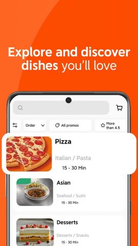 DiDi Food: Express Delivery для Android — скриншот 4