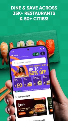Dineout: Restaurant Offers для Android — скриншот 4