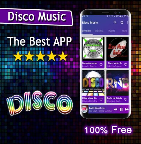 Disco Music app для Android — скриншот 3
