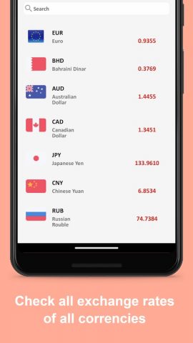 Доллар США в Белорусский рубль для Android — скриншот 4