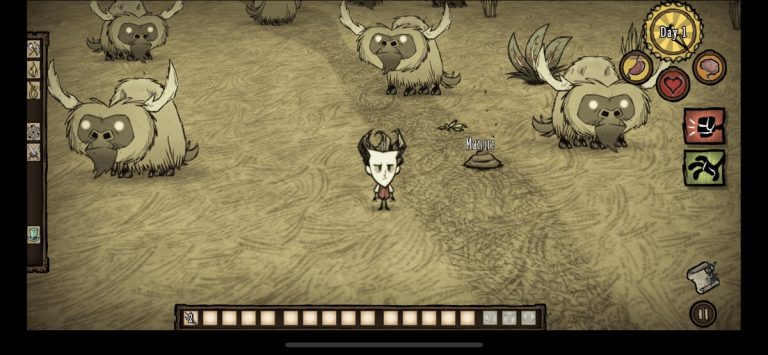 Don’t Starve: Pocket Edition для iOS — скриншот 1