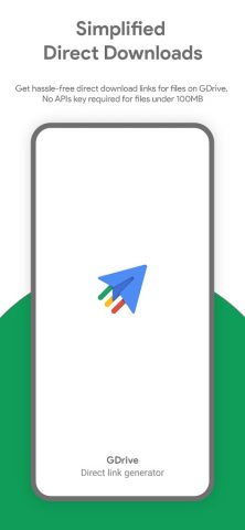 Drive Direct Link Generator для Android — скриншот 1