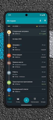 Drivvo Управление автомобилями — скриншот 2