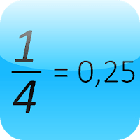 Дроби в десятичные для Android