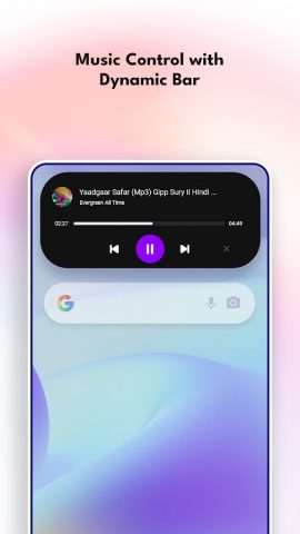 Dynamic Bar — Dynamic Notch для Android — скриншот 4