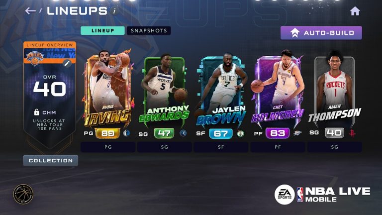 EA SPORTS™ NBA LIVE Mobile для Android — скриншот 2