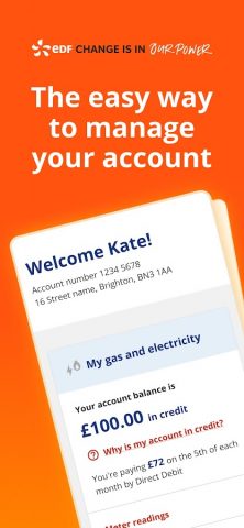 EDF для Android — скриншот 1