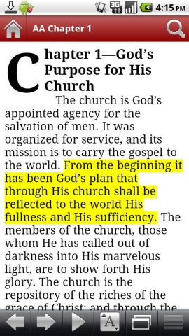 EGW Writings для Android — скриншот 3