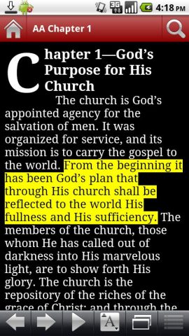 EGW Writings для Android — скриншот 4