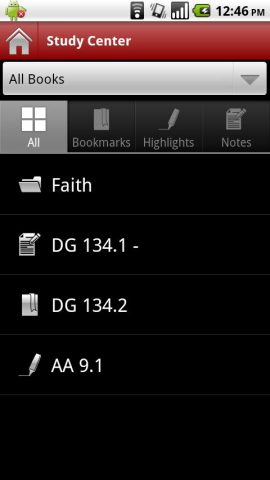 EGW Writings для Android — скриншот 5