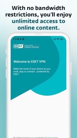 ESET VPN для Android — скриншот 2