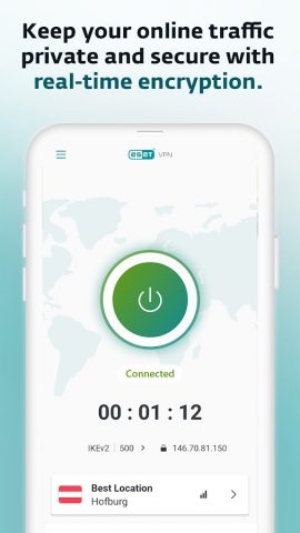 ESET VPN для Android — скриншот 4